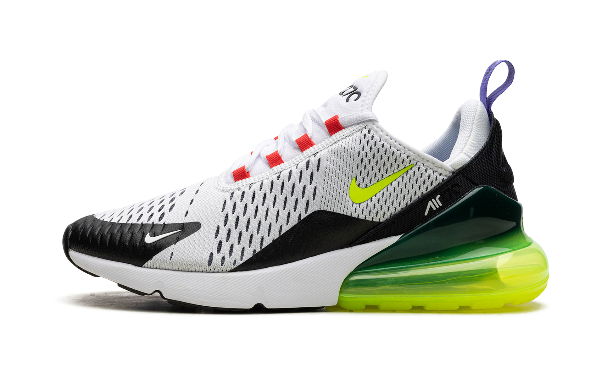 Air Max 270 Wmns "white Volt Siren Red" - 1