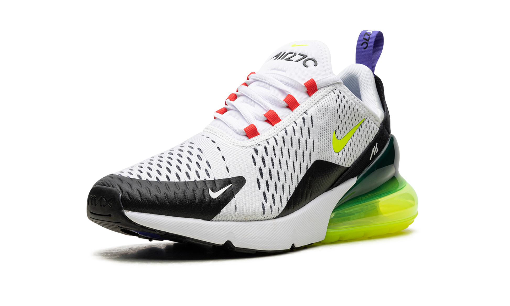 Air Max 270 Wmns "white Volt Siren Red" - 4
