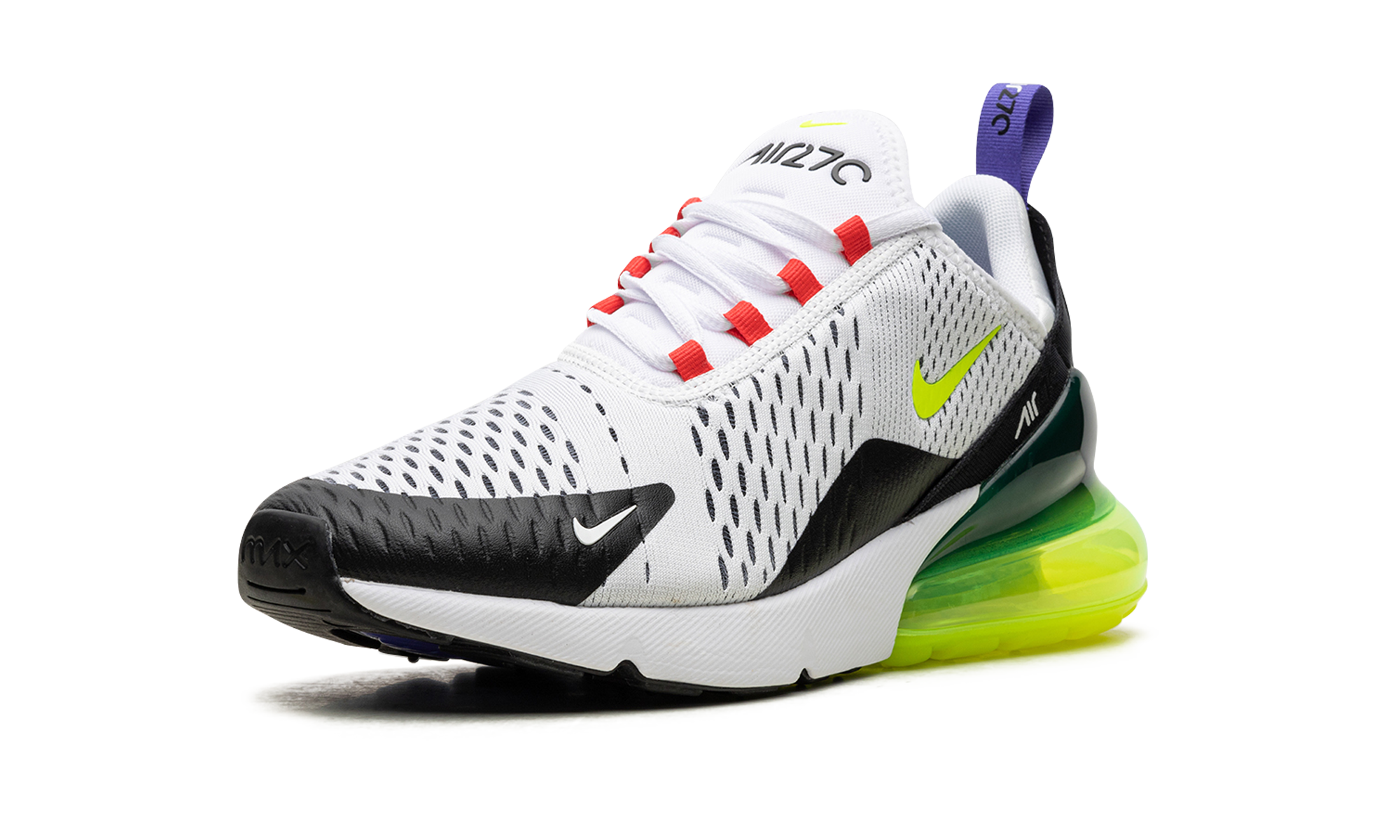Air Max 270 Wmns "white Volt Siren Red" - 4