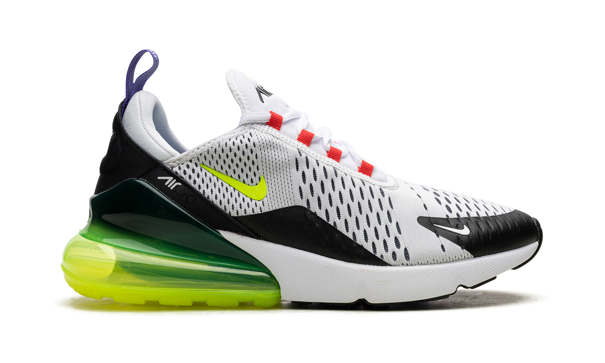 Air Max 270 Wmns "white Volt Siren Red" - 6