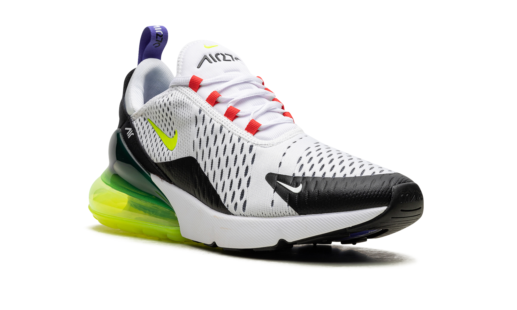 Air Max 270 Wmns "white Volt Siren Red" - 7