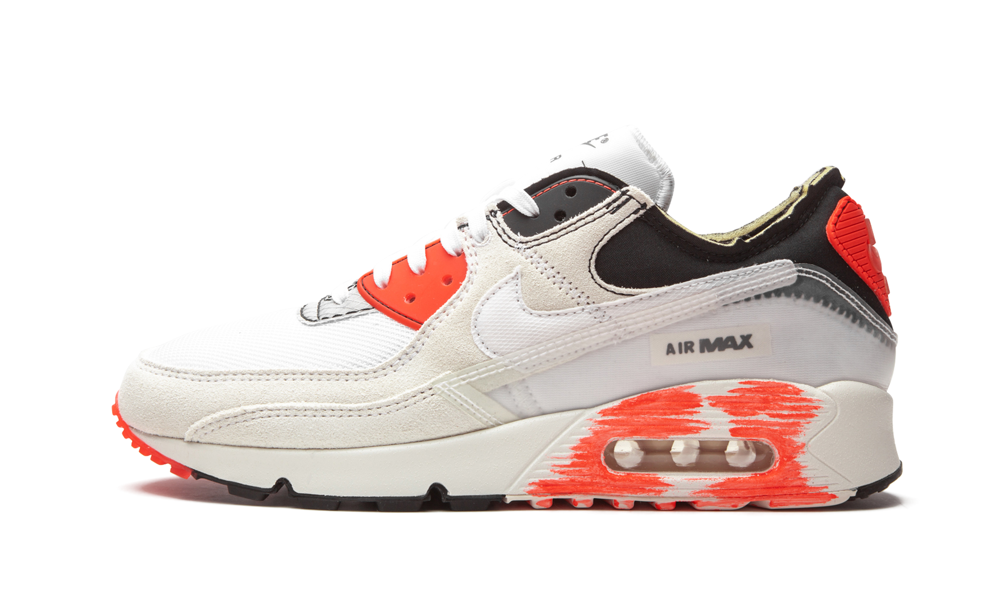 Air Max 90 "archetype - Bright Crimson" - 1