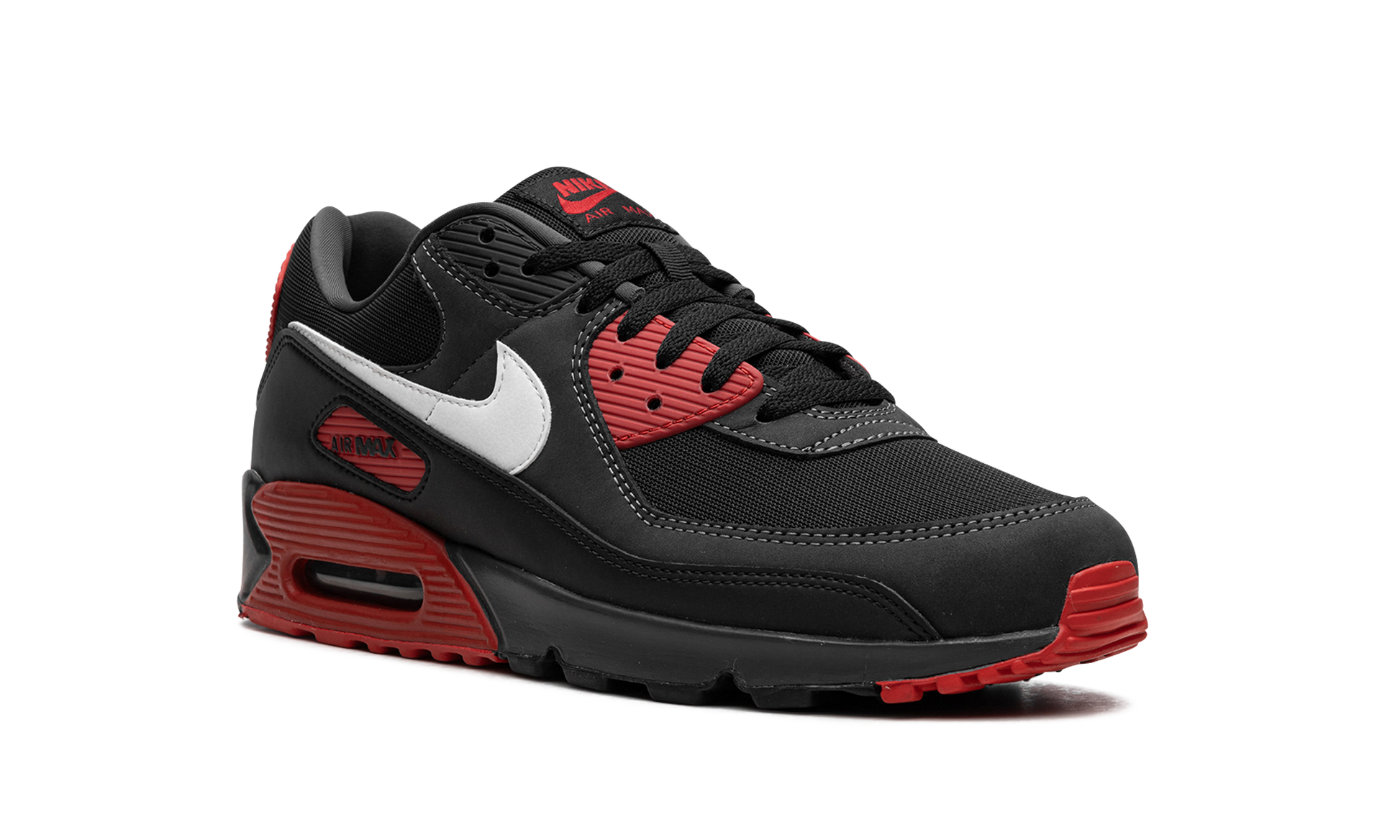 Air Max 90 "black / Red" - 7