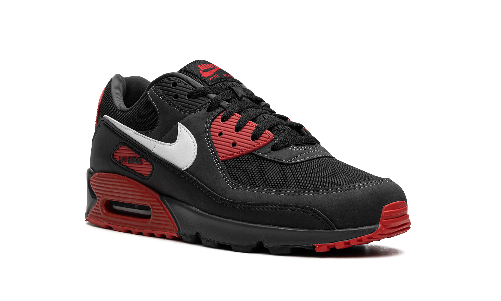 Air Max 90 "black / Red" - 7