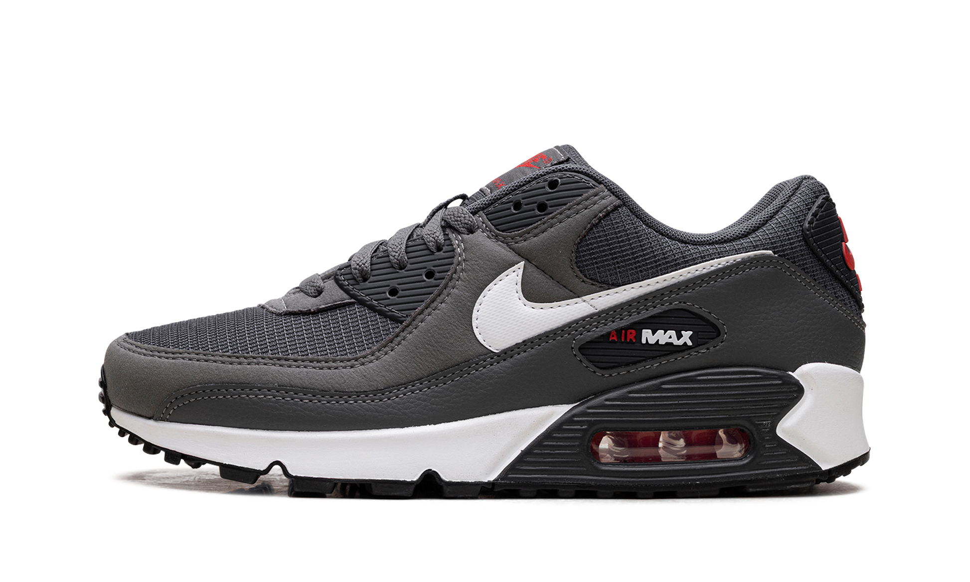 Air Max 90 "iron Grey University Red" - 1