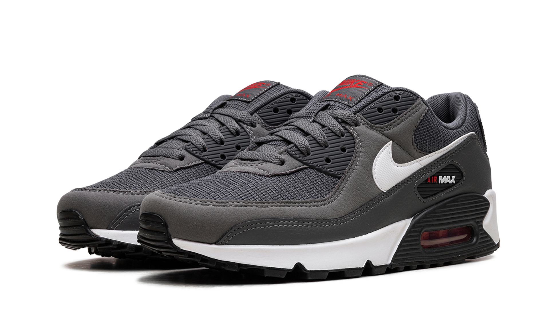 Air Max 90 "iron Grey University Red" - 2