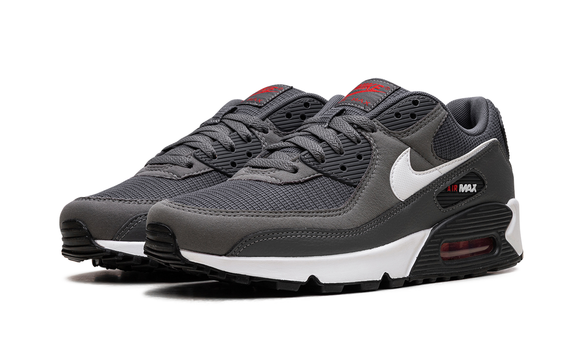 Air Max 90 "iron Grey University Red" - 2