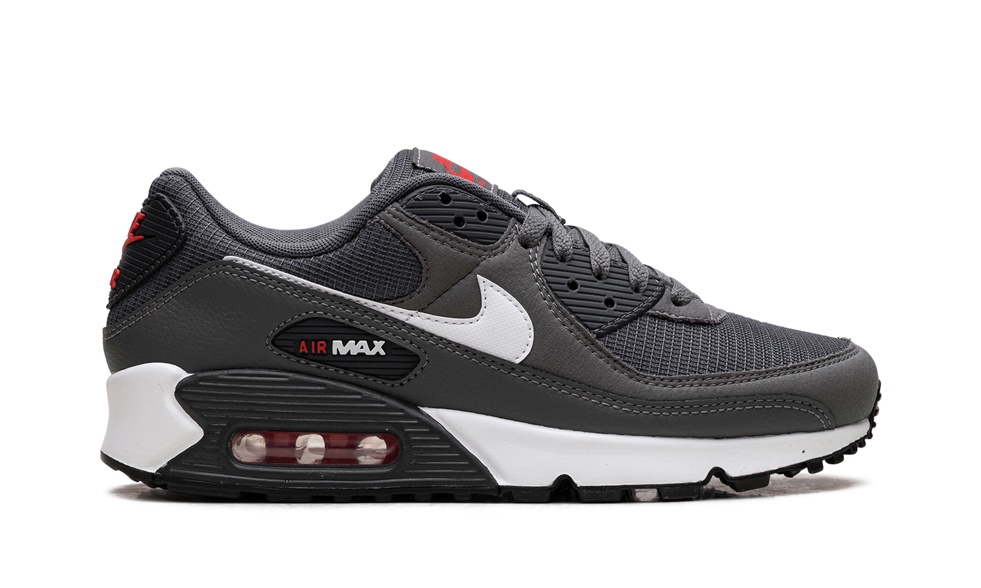 Air Max 90 "iron Grey University Red" - 6