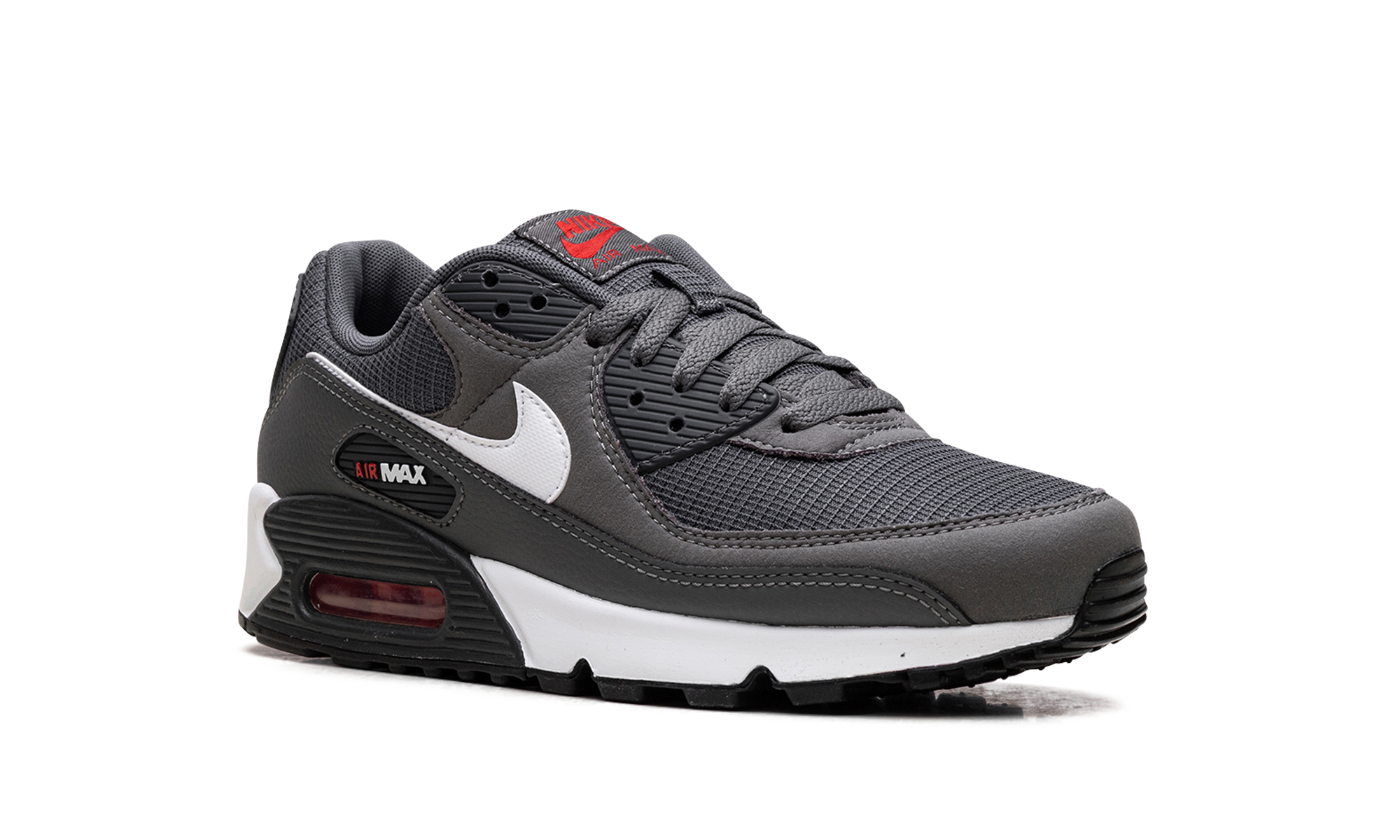 Air Max 90 "iron Grey University Red" - 7