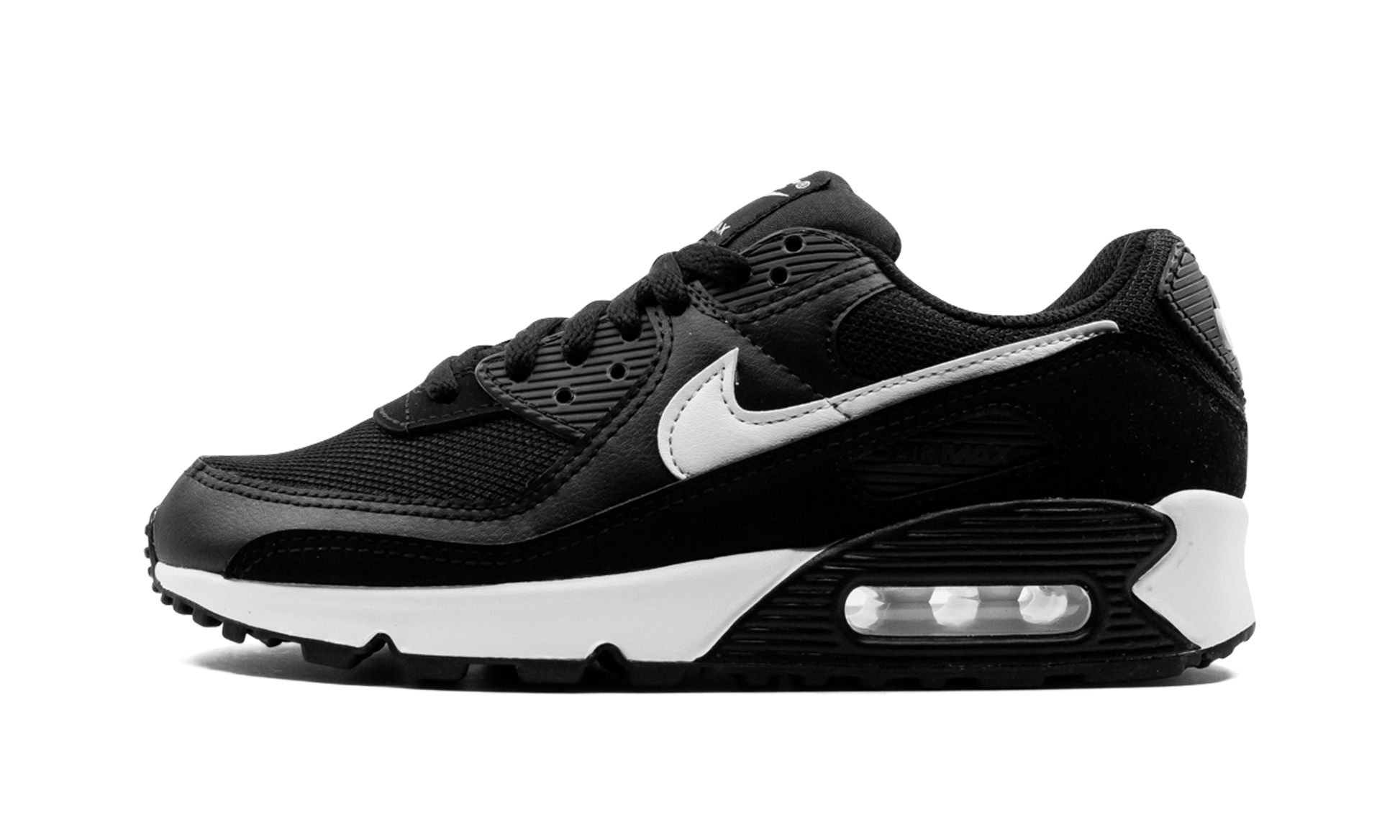 Air Max 90 Mns Wmns "black / White" - 1