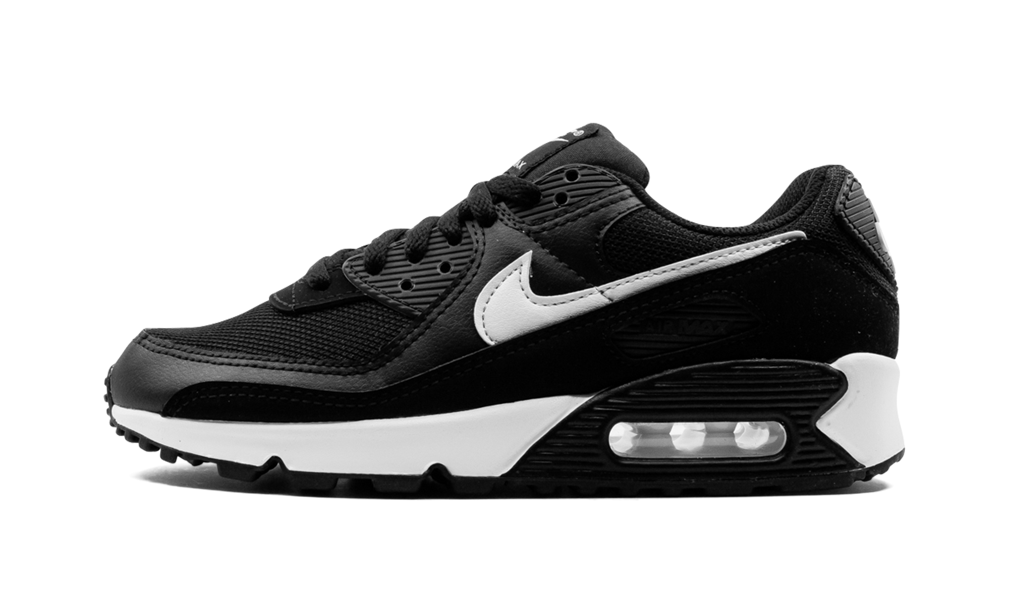 Air Max 90 Mns Wmns "black / White" - 1