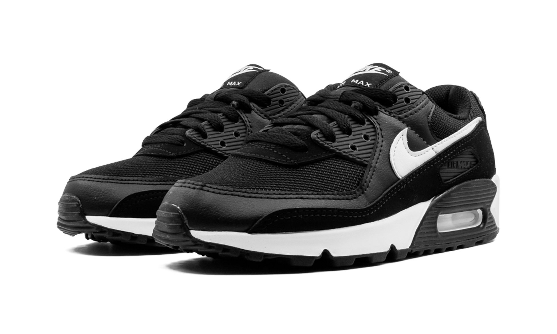 Air Max 90 Mns Wmns "black / White" - 2