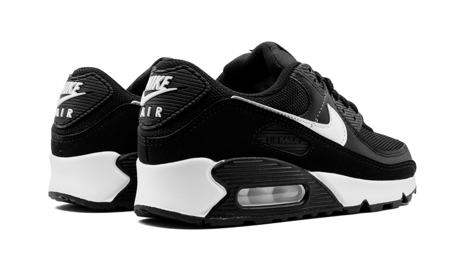 Air Max 90 Mns Wmns "black / White" - 3