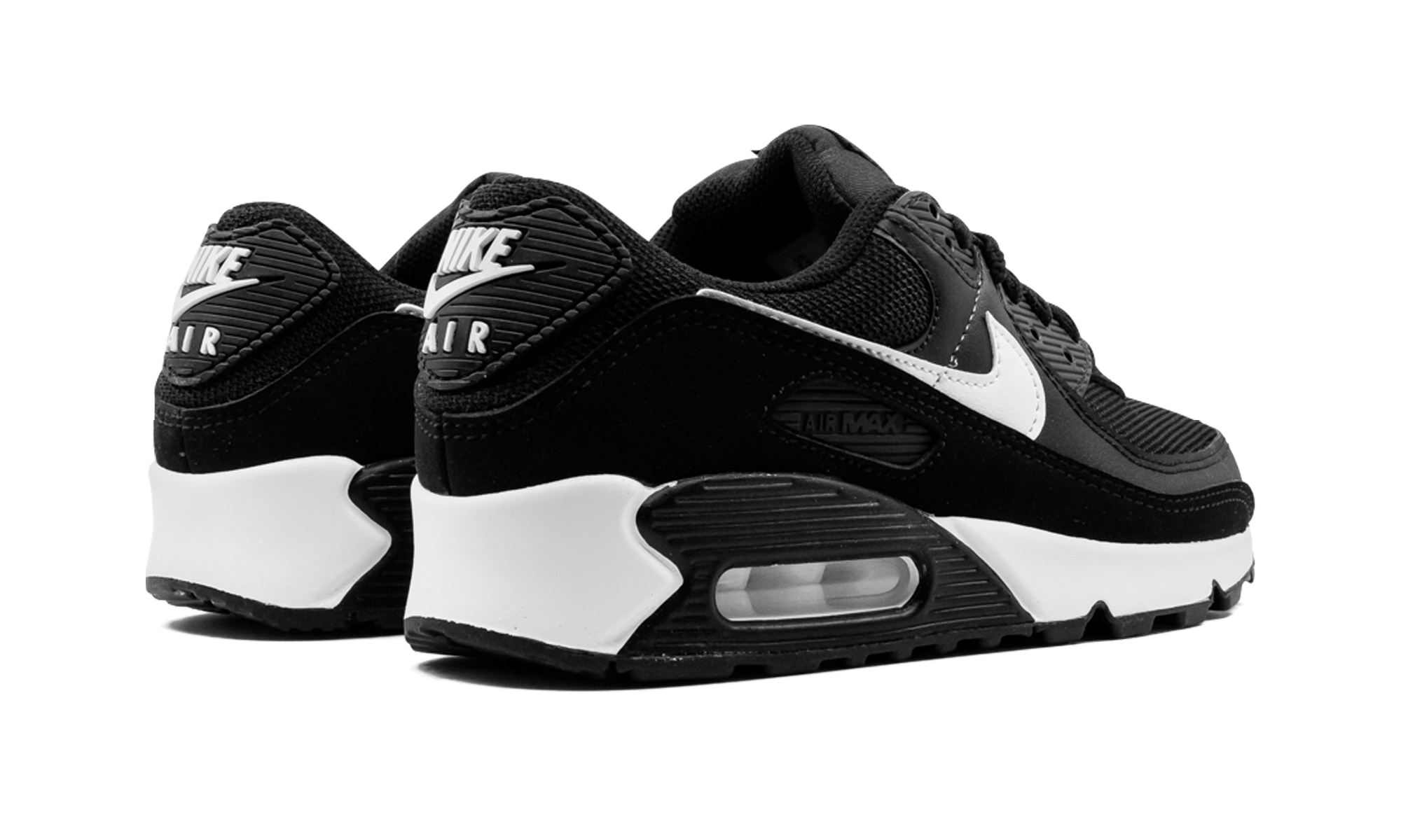 Air Max 90 Mns Wmns "black / White" - 3