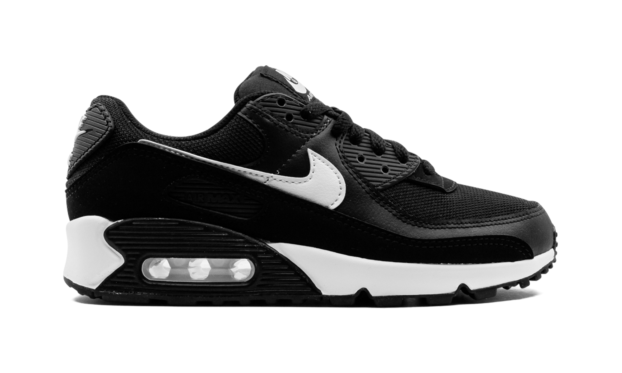 Air Max 90 Mns Wmns "black / White" - 6