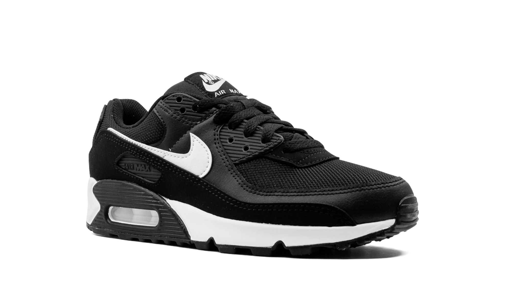 Air Max 90 Mns Wmns "black / White" - 7