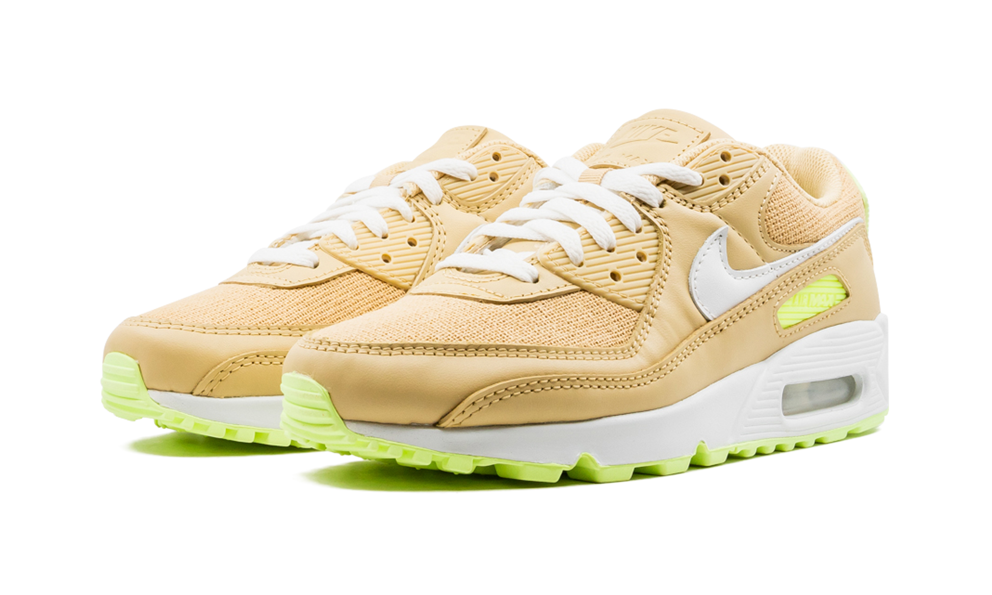 Air Max 90 Mns Wmns "sesame / Barely Volt" - 2