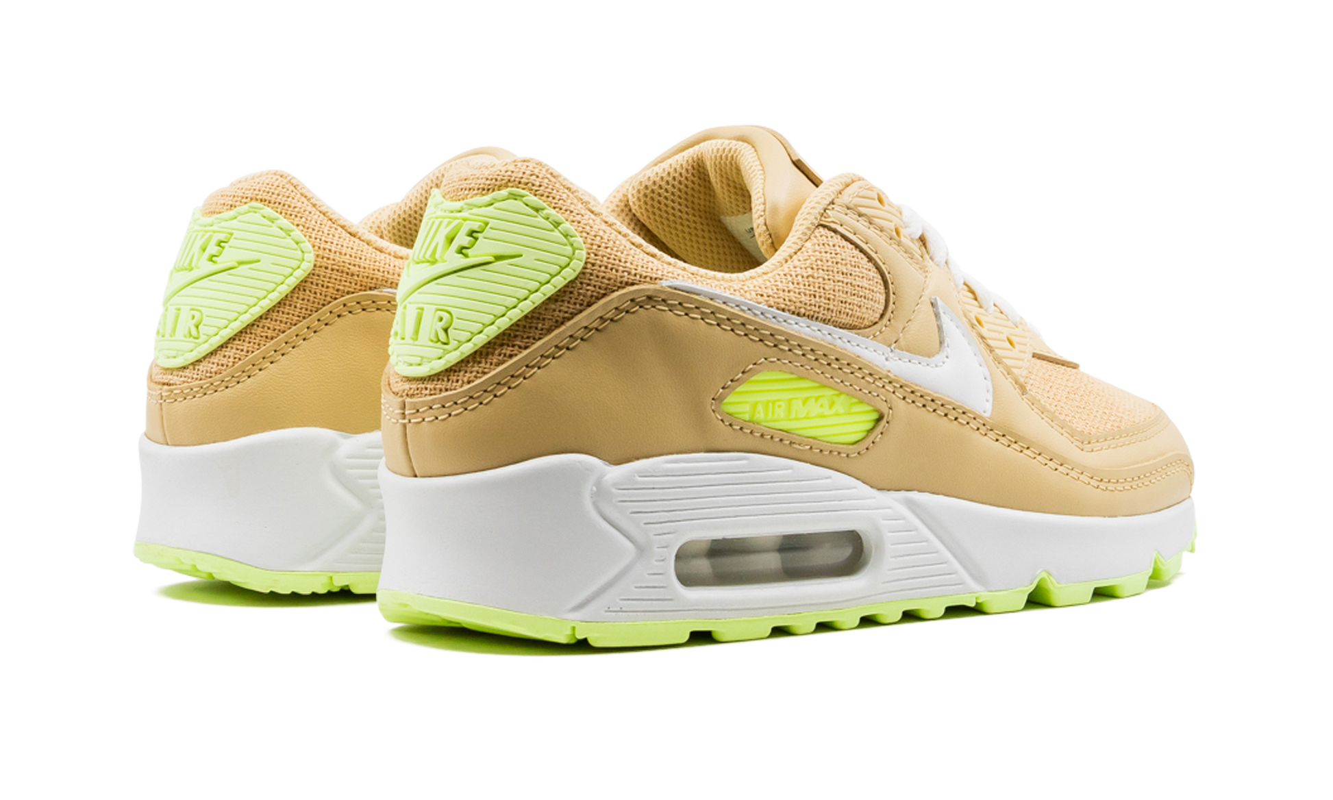 Air Max 90 Mns Wmns "sesame / Barely Volt" - 3