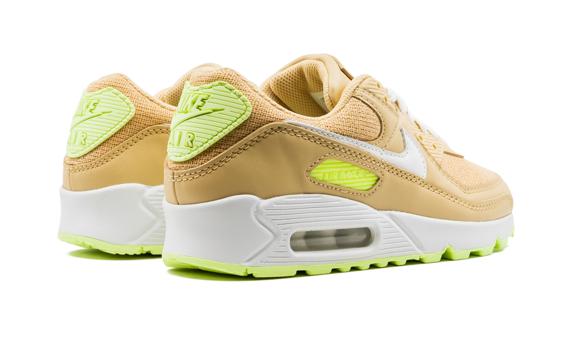 Air Max 90 Mns Wmns "sesame / Barely Volt" - 3