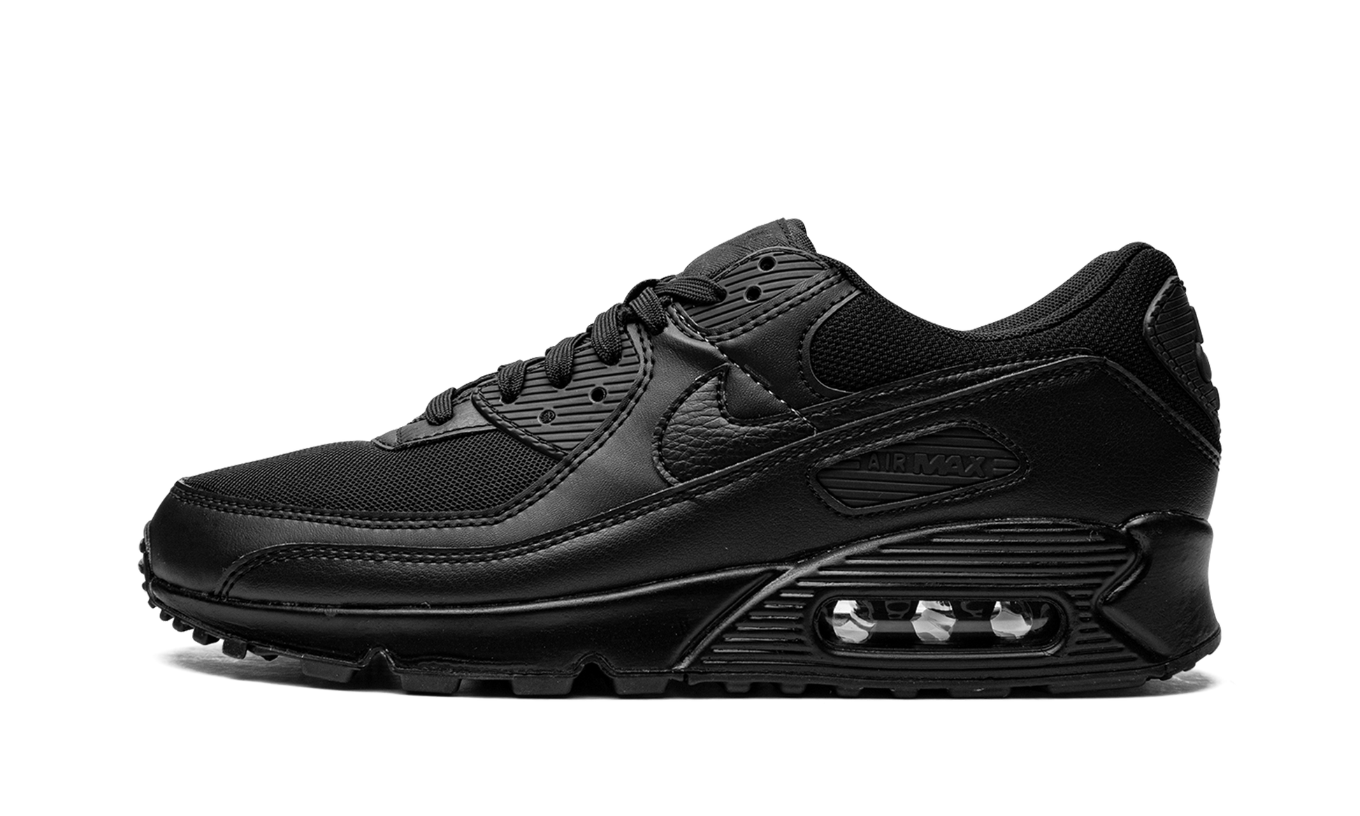 Air Max 90 Mns Wmns "triple Black" - 1