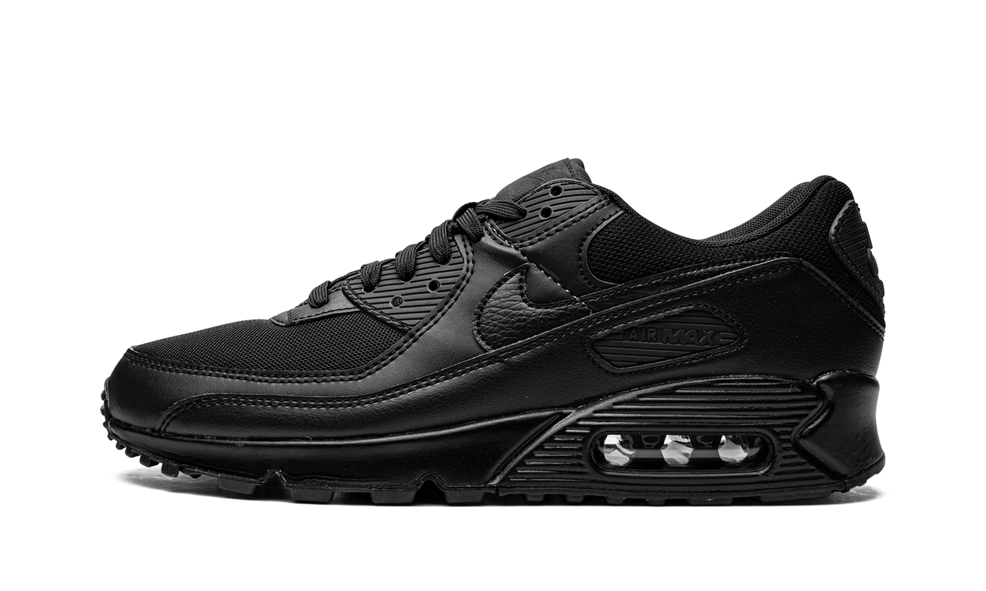 Air Max 90 Mns Wmns "triple Black" - 1