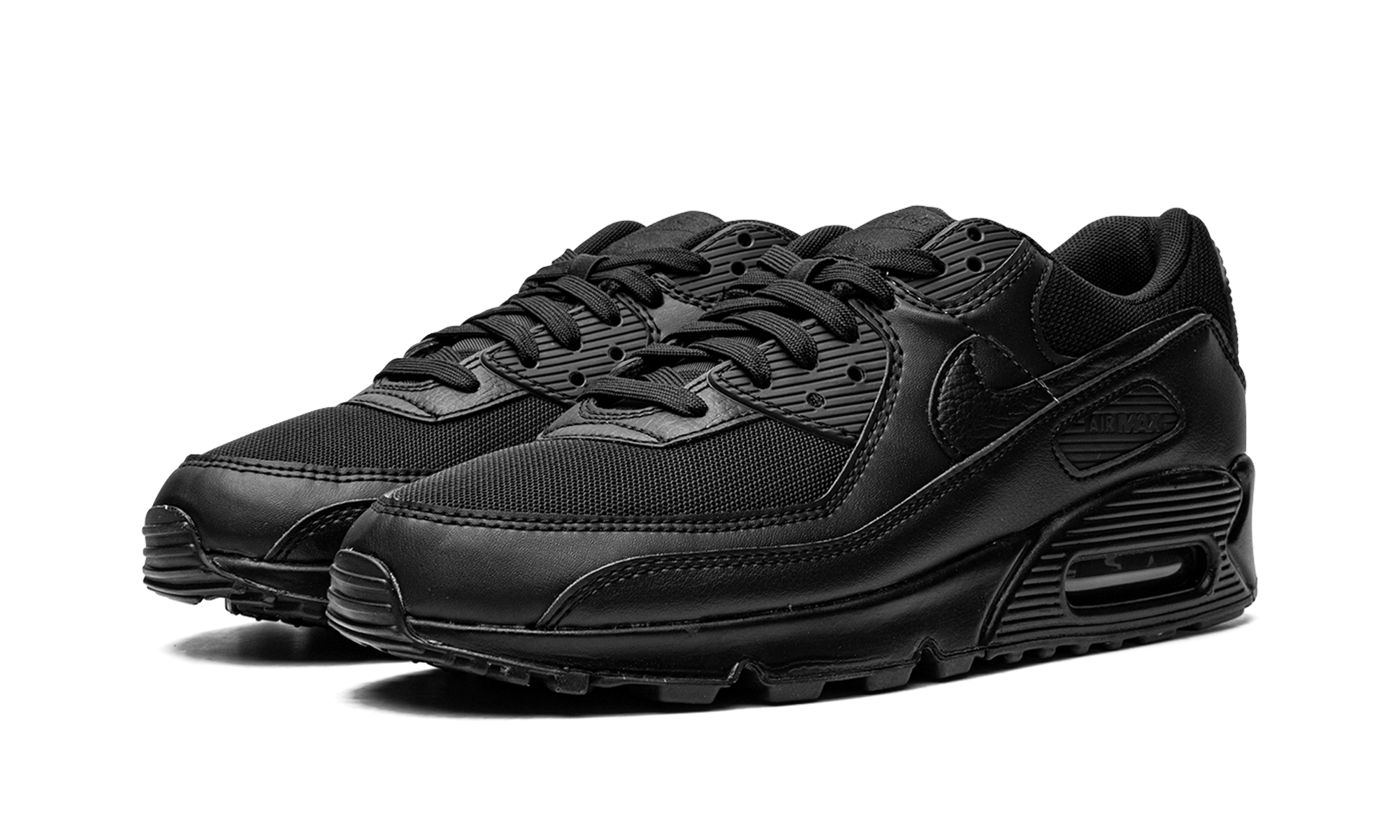 Air Max 90 Mns Wmns "triple Black" - 2