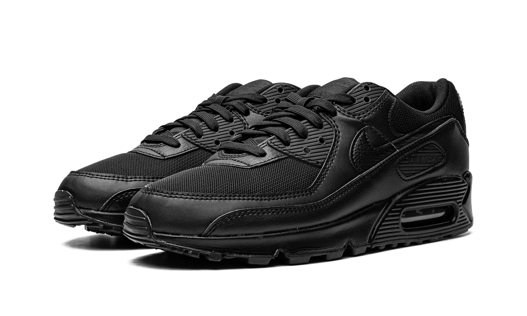 Air Max 90 Mns Wmns "triple Black" - 2