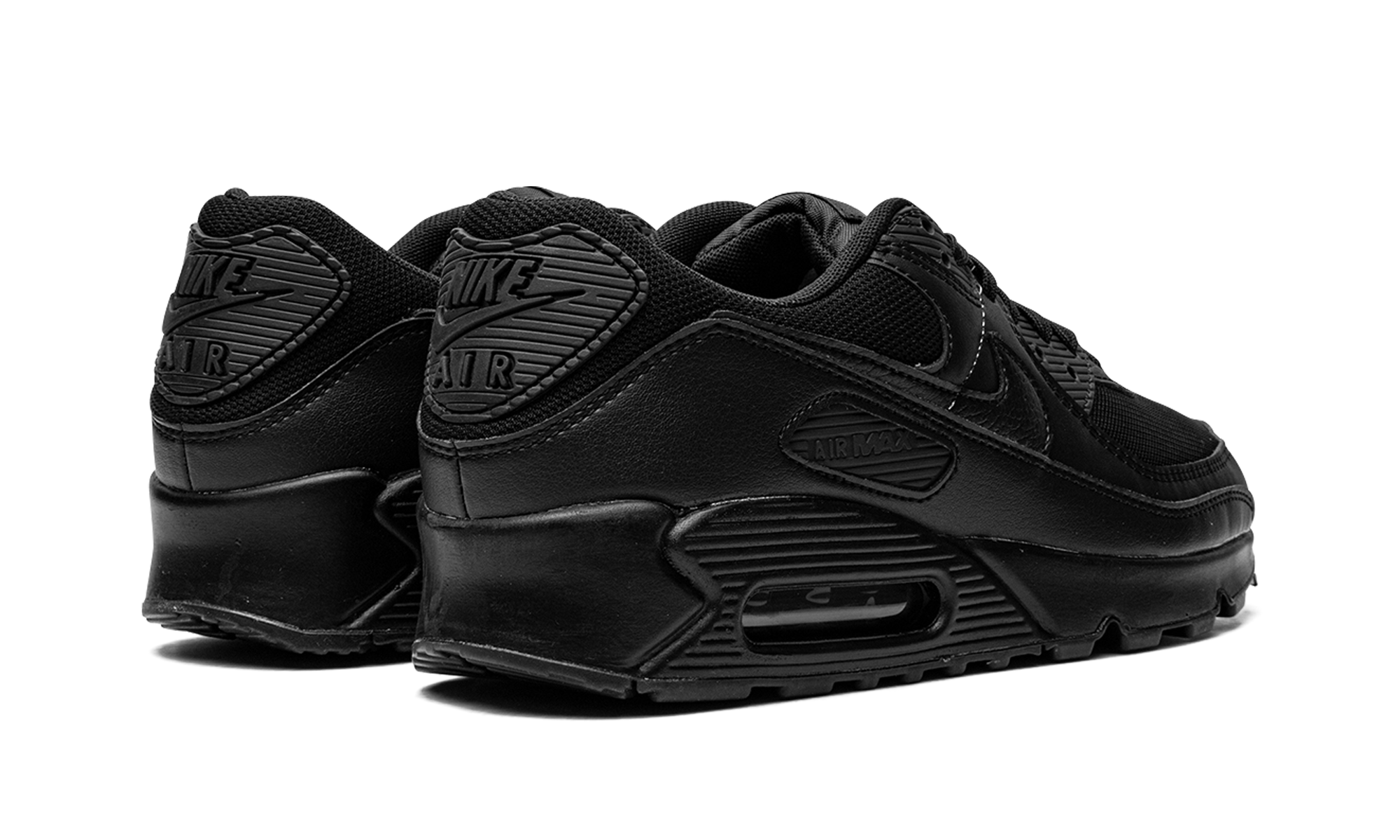 Air Max 90 Mns Wmns "triple Black" - 3