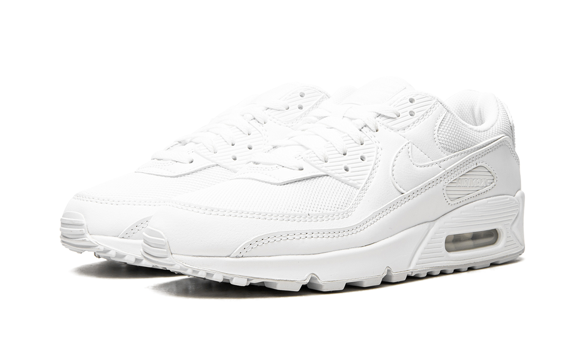 Air Max 90 Mns Wmns "triple White" - 2