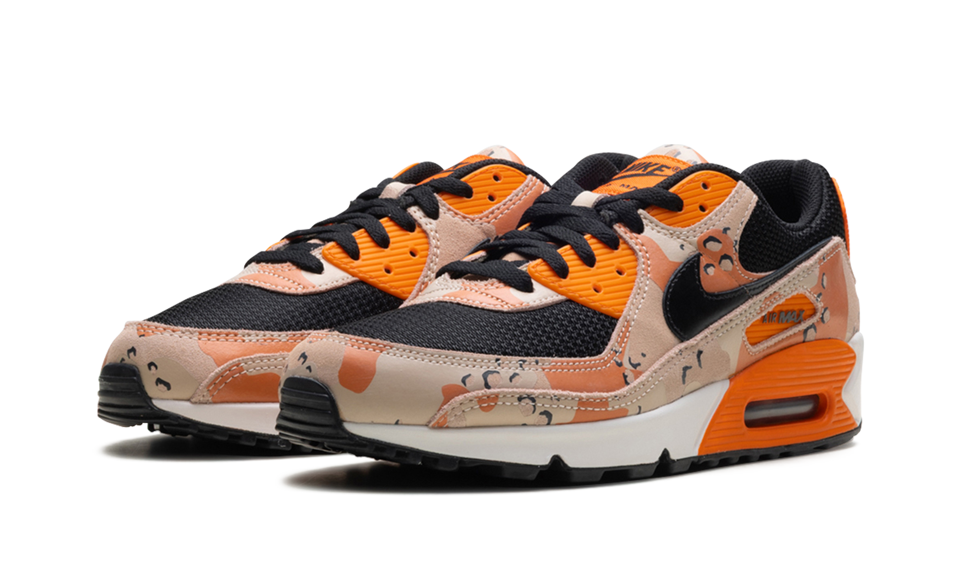 Air Max 90 Premium "bio Beige / Safety Orange / Phantom / Black" - 2