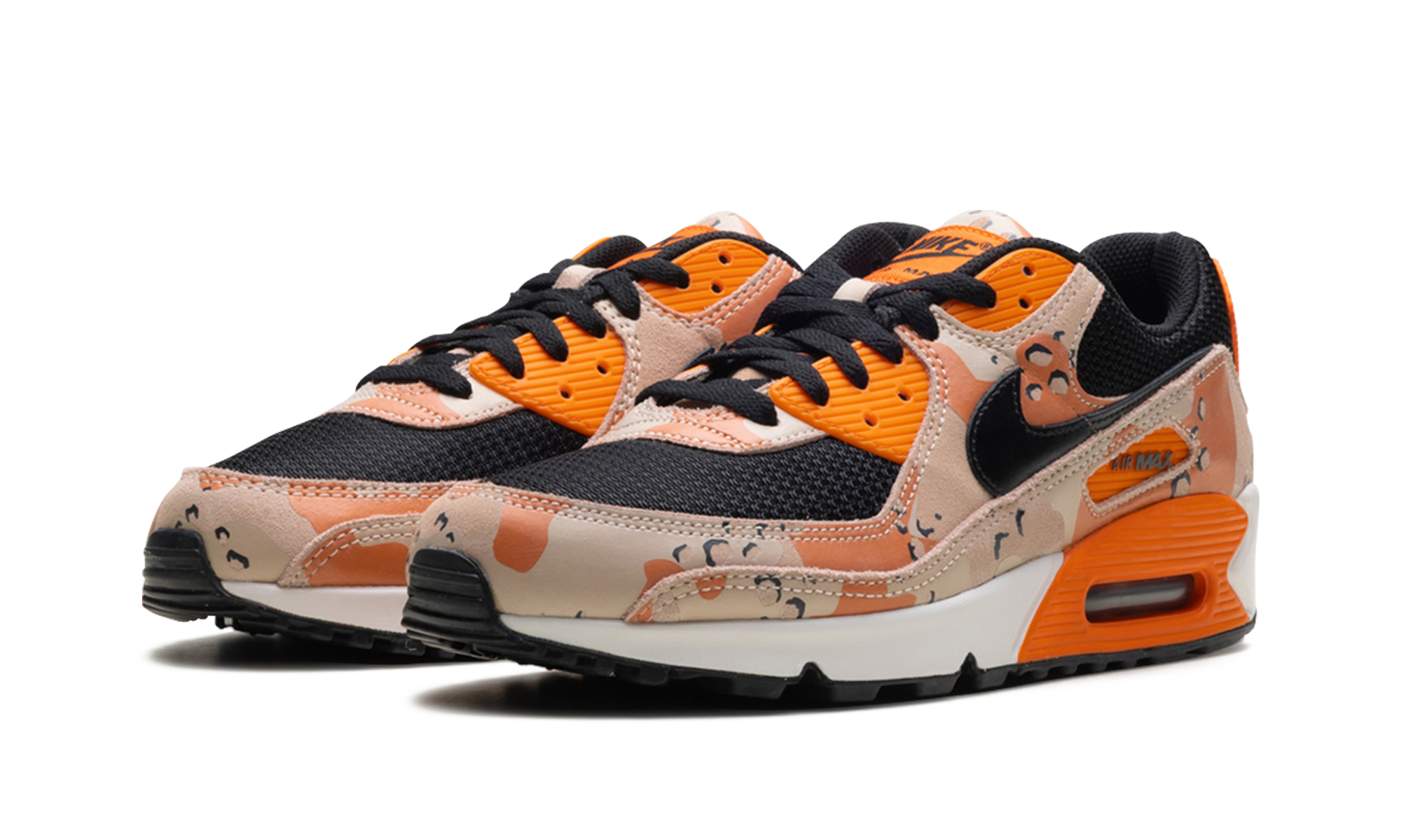 Air Max 90 Premium "bio Beige / Safety Orange / Phantom / Black" - 2