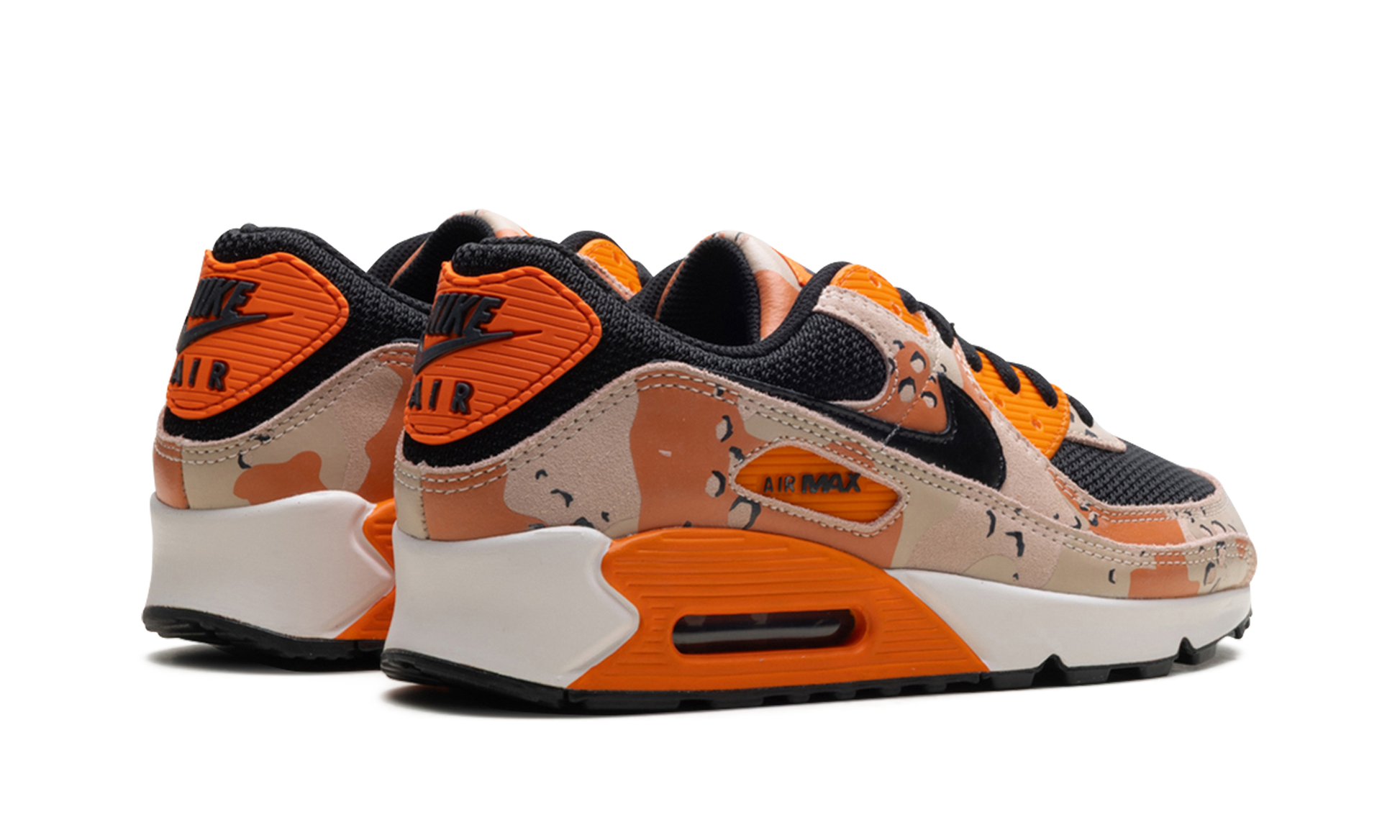 Air Max 90 Premium "bio Beige / Safety Orange / Phantom / Black" - 3