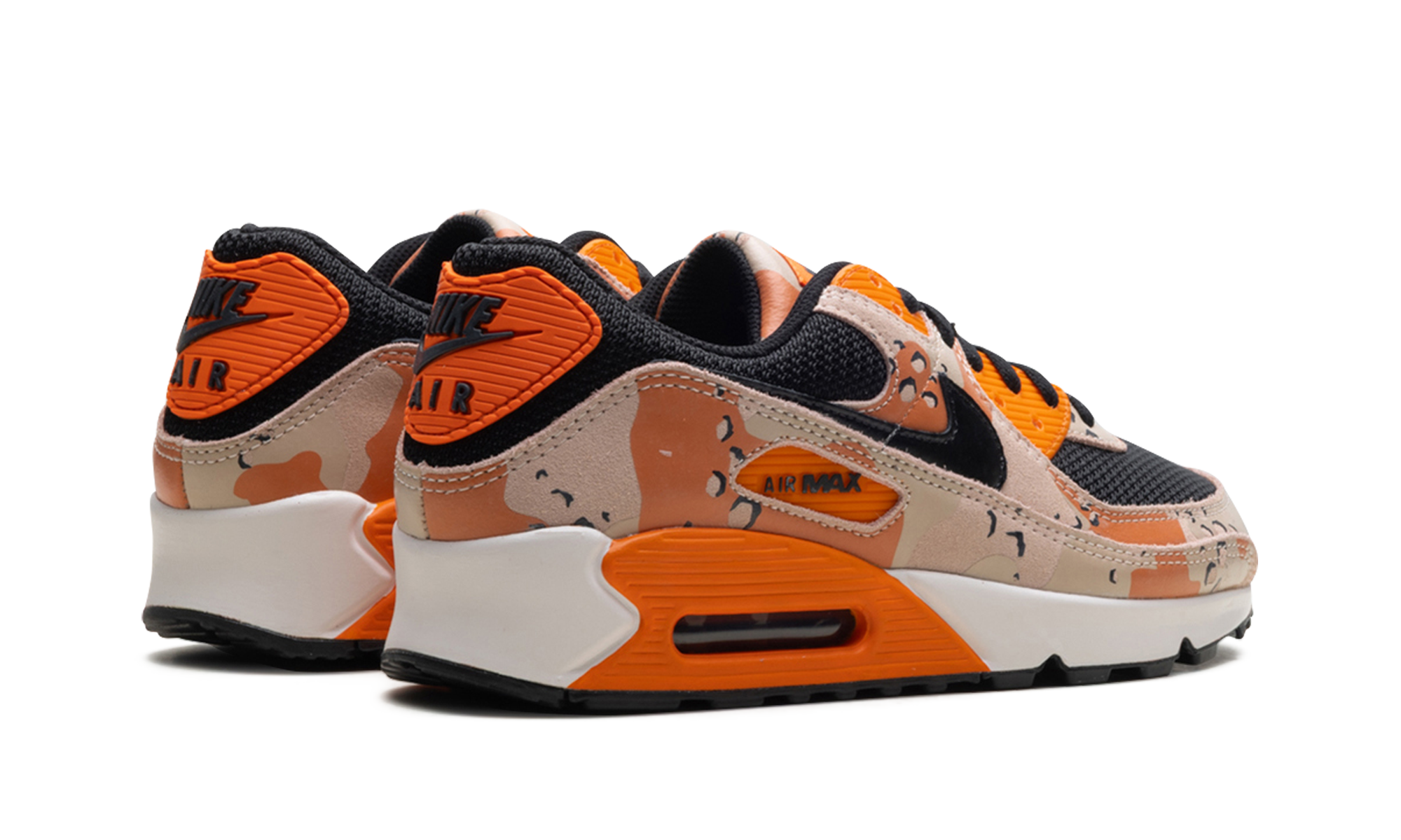 Air Max 90 Premium "bio Beige / Safety Orange / Phantom / Black" - 3