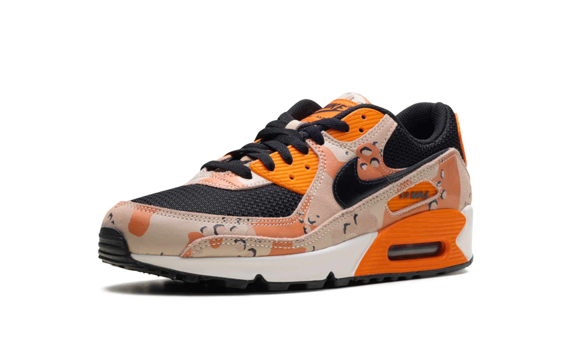 Air Max 90 Premium "bio Beige / Safety Orange / Phantom / Black" - 4