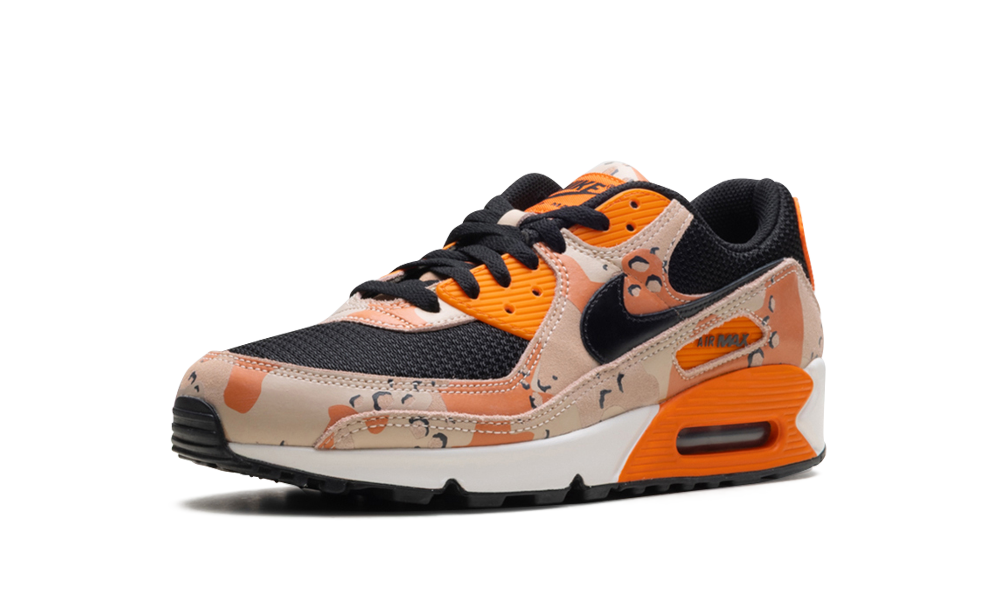 Air Max 90 Premium "bio Beige / Safety Orange / Phantom / Black" - 4
