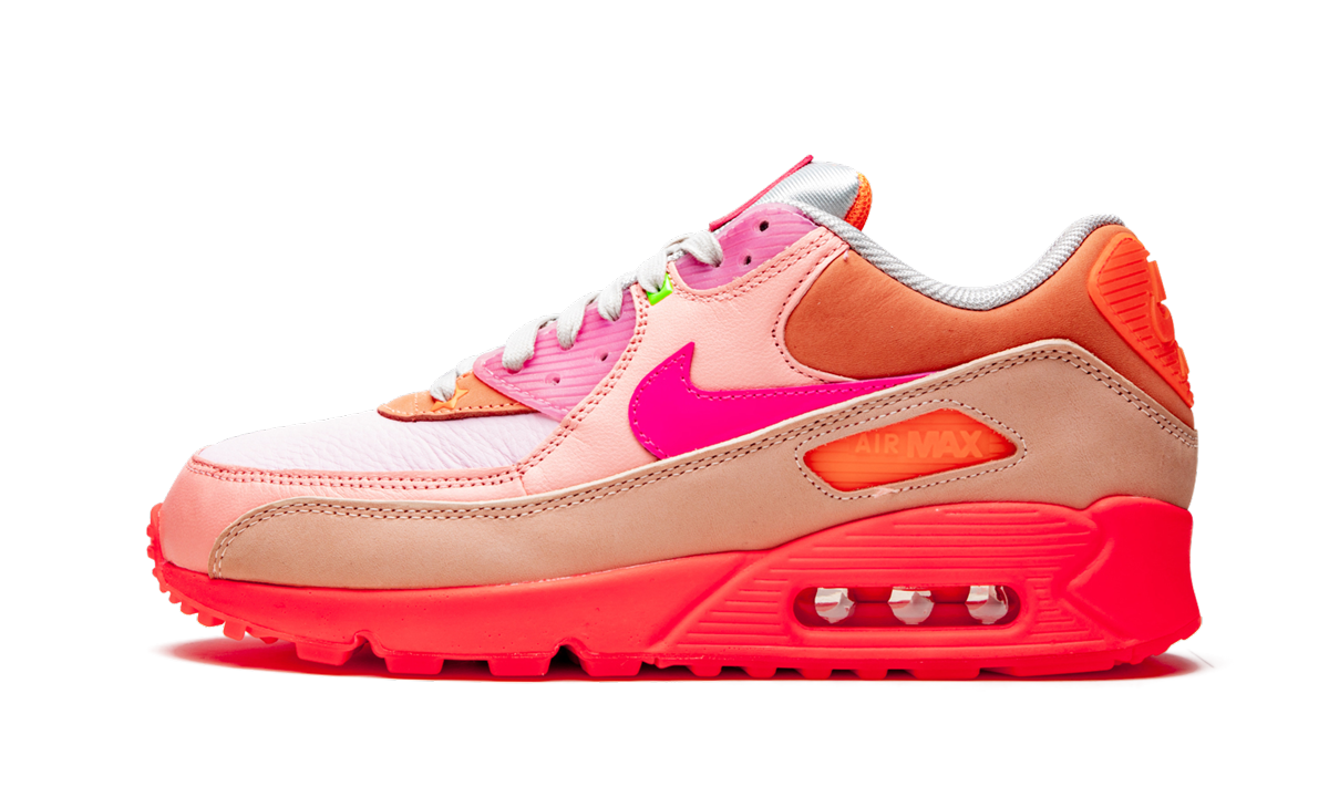 Air Max 90 Prm Wmns "platinum Crimson/bright Purple" - 1