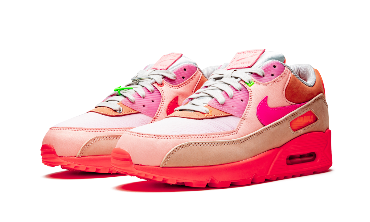 Air Max 90 Prm Wmns "platinum Crimson/bright Purple" - 2