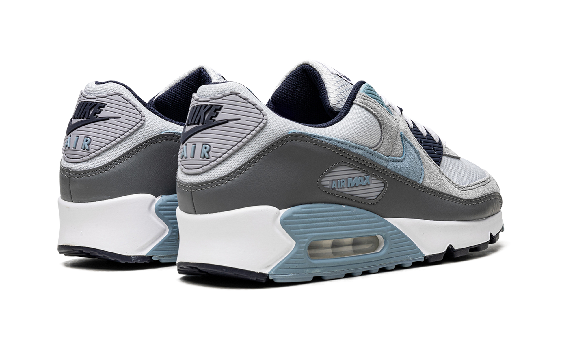 Air Max 90 "pure Platinum Warm Blue" - 3