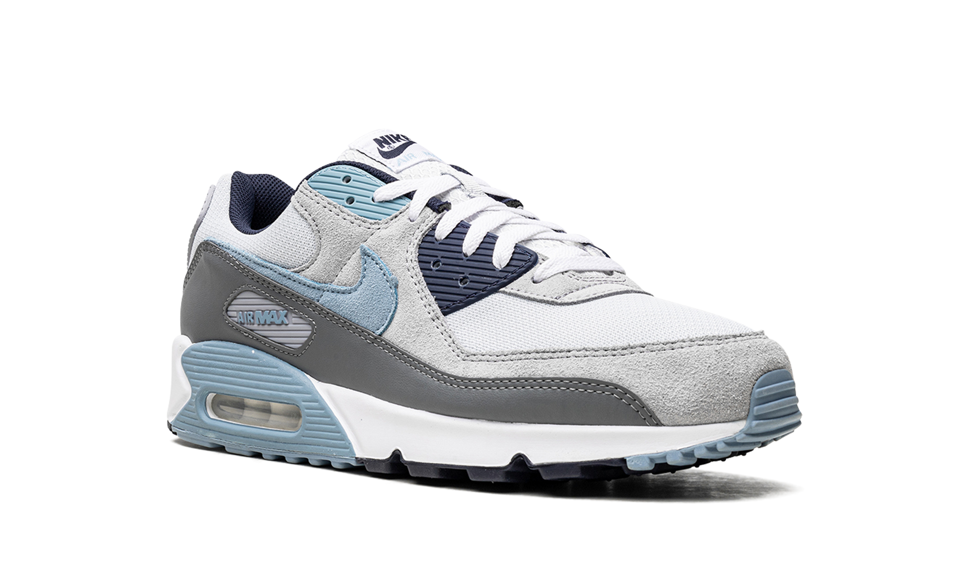 Air Max 90 "pure Platinum Warm Blue" - 7