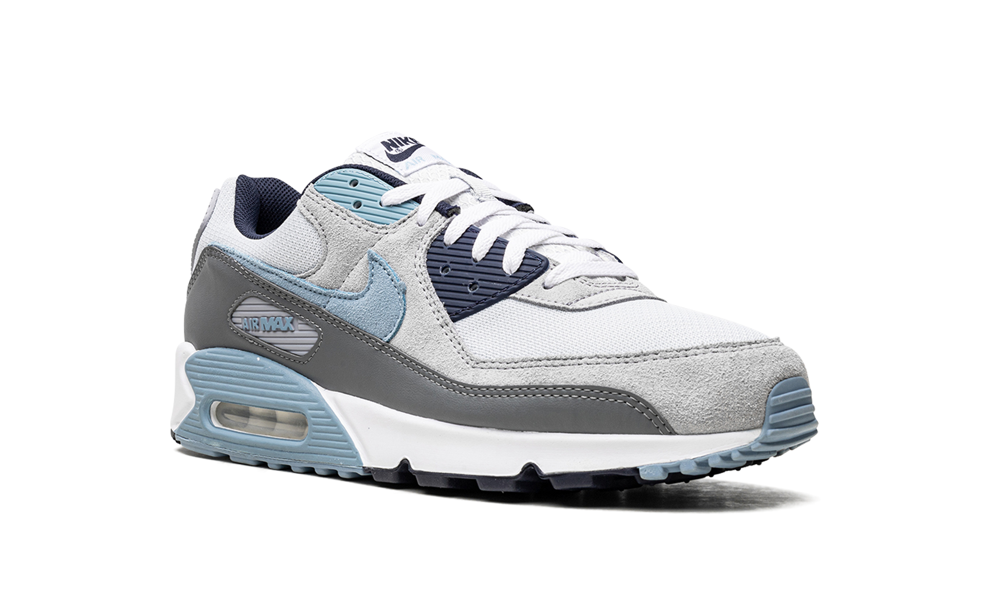 Air Max 90 "pure Platinum Warm Blue" - 7