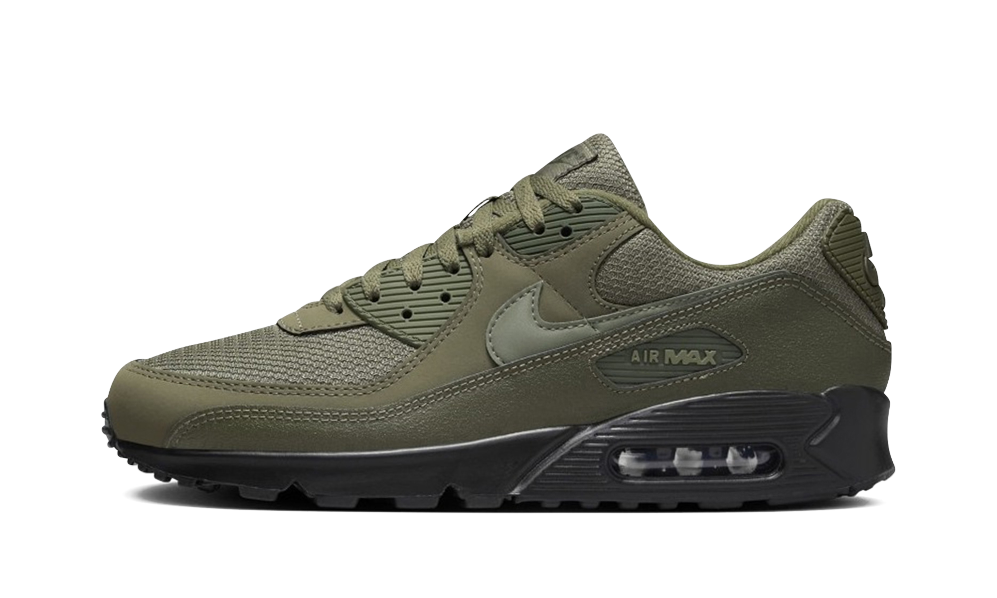 Air Max 90 "reflective Swoosh Medium Olive" - 1