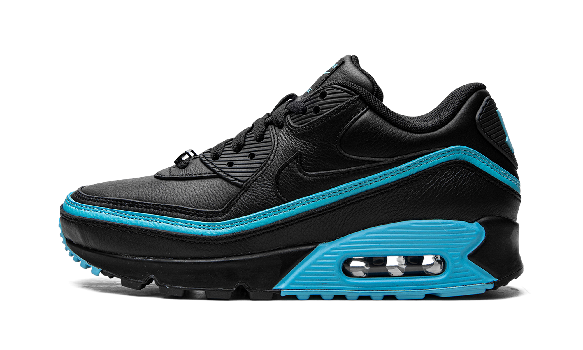 Air Max 90 / Undftd "undefeated Black/blue Fury" - 1
