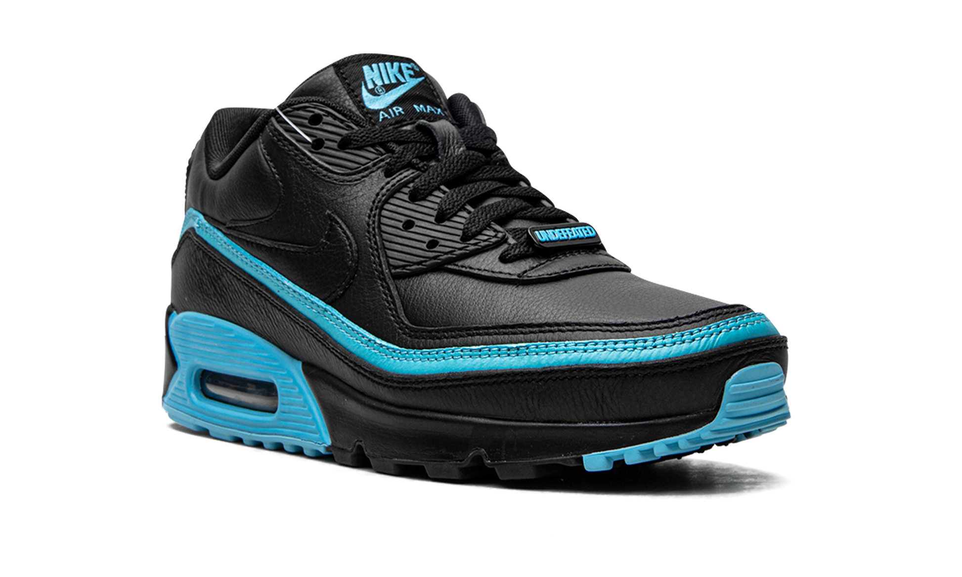 Air Max 90 / Undftd "undefeated Black/blue Fury" - 7
