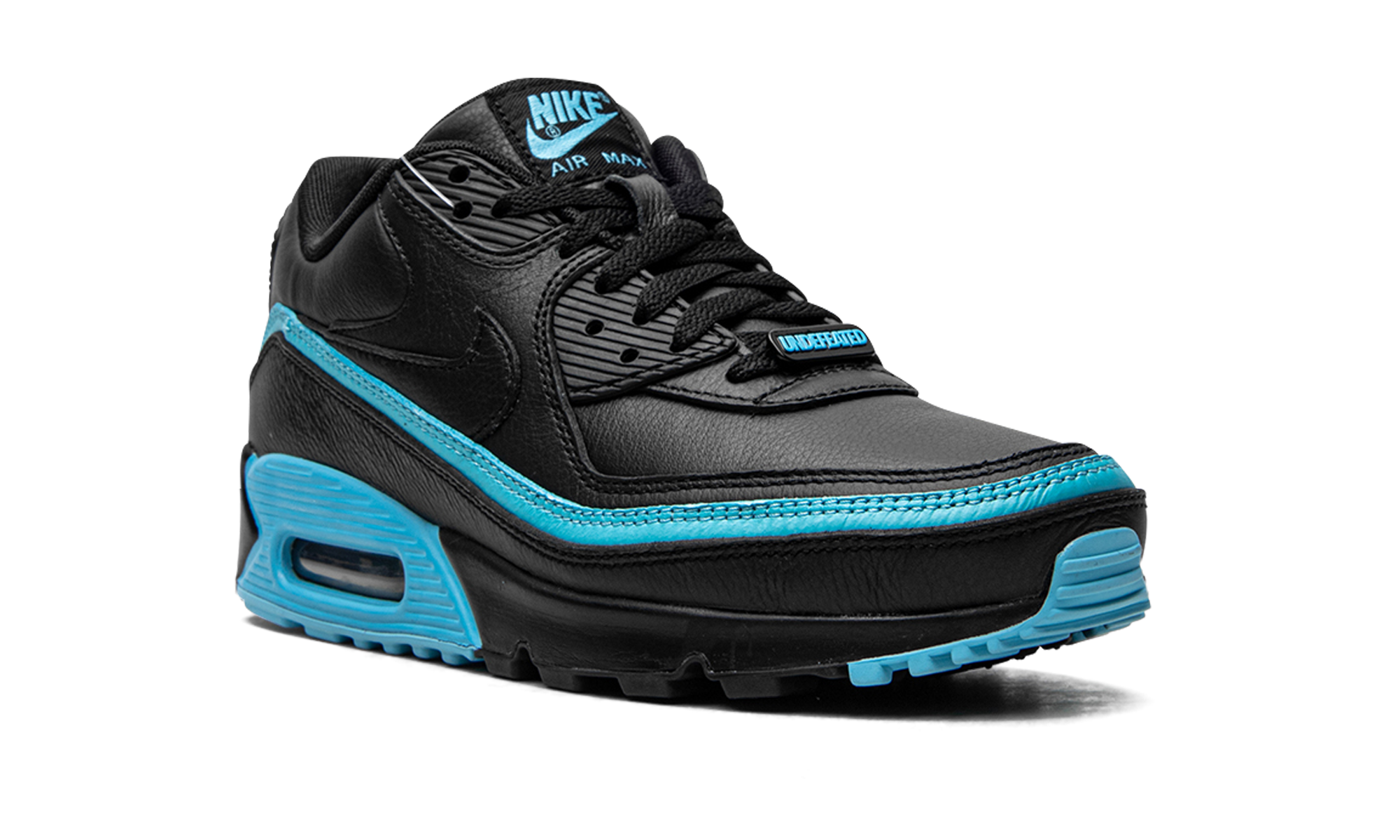 Air Max 90 / Undftd "undefeated Black/blue Fury" - 7