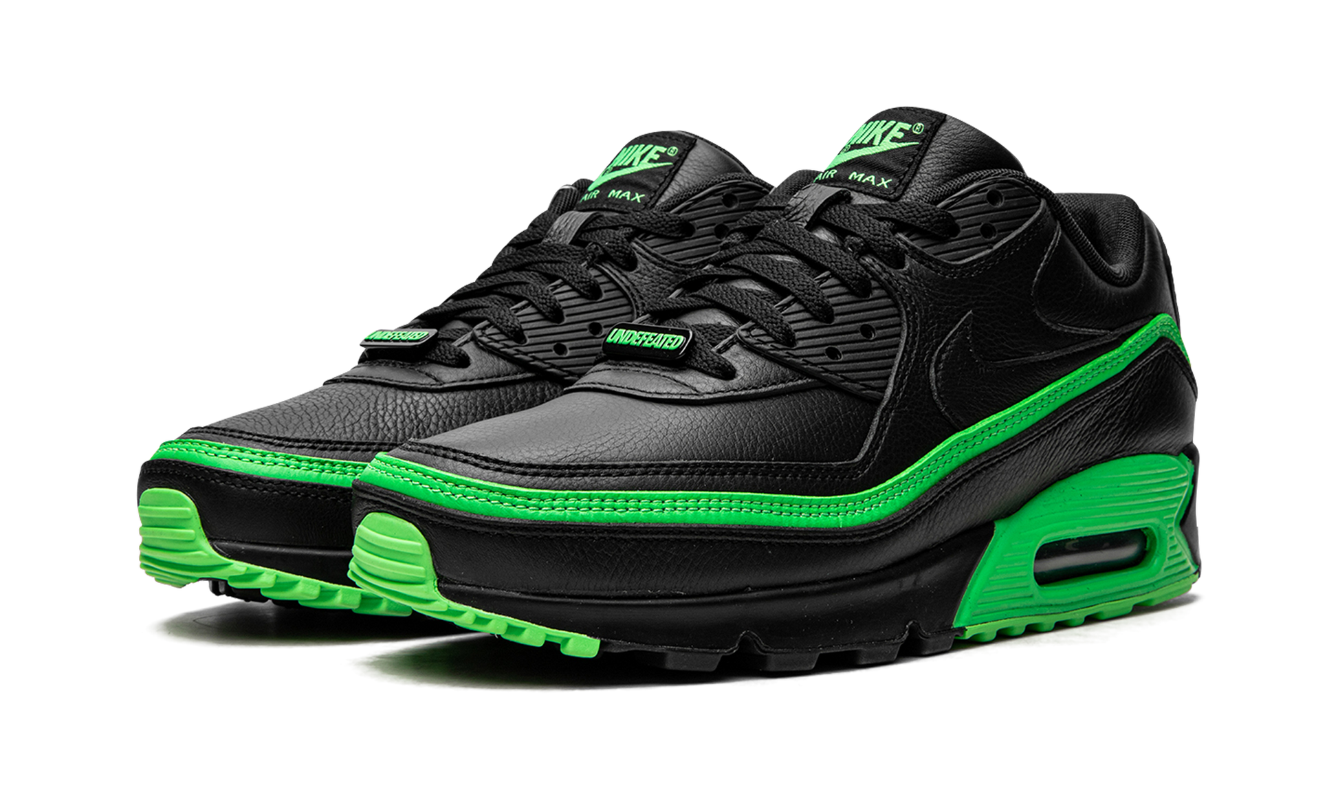 Air Max 90 / Undftd "undefeated Black/green" - 2