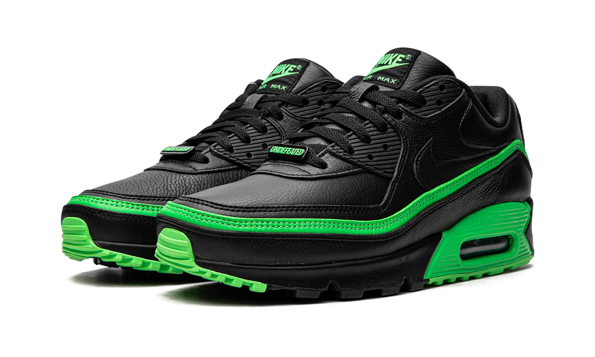 Air Max 90 / Undftd "undefeated Black/green" - 2