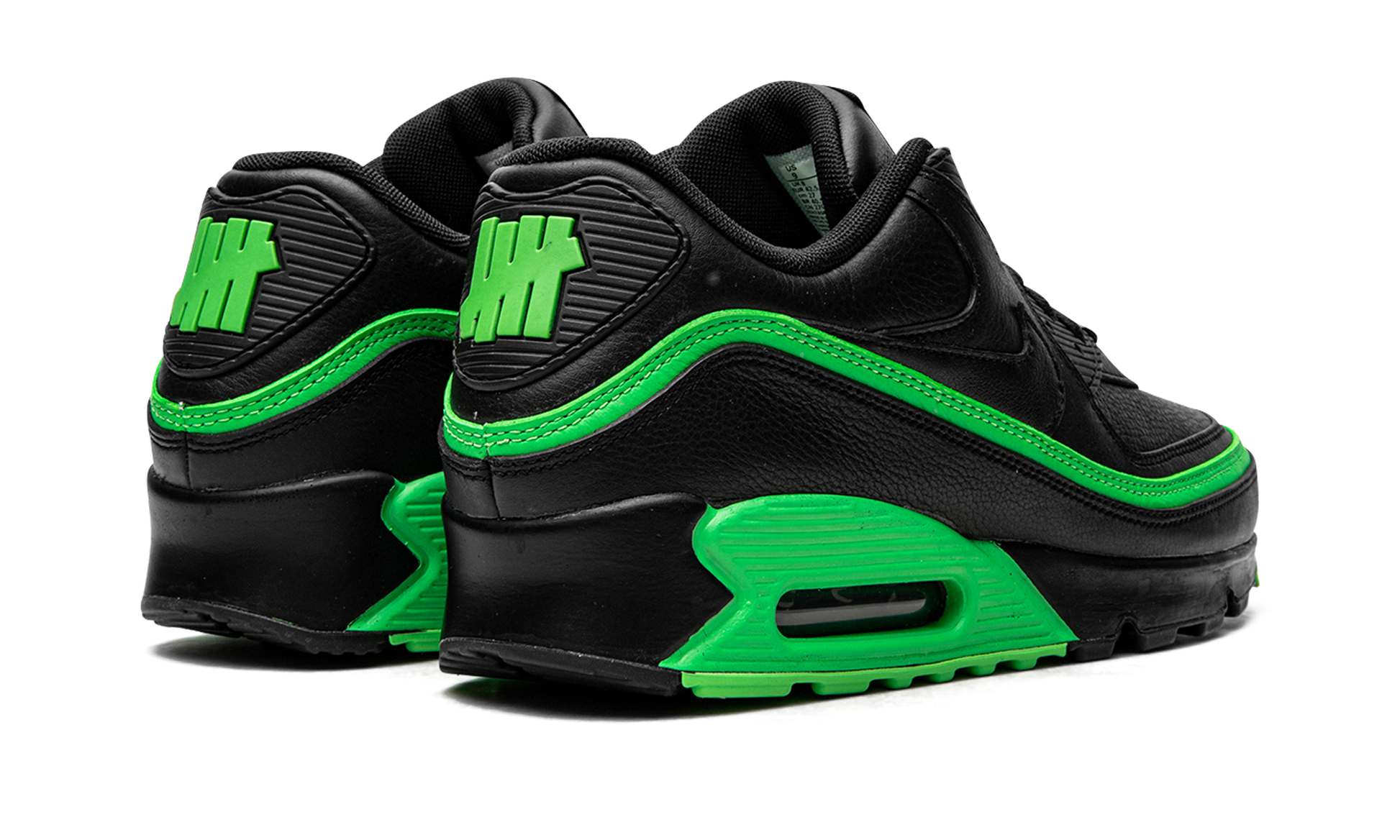 Air Max 90 / Undftd "undefeated Black/green" - 3