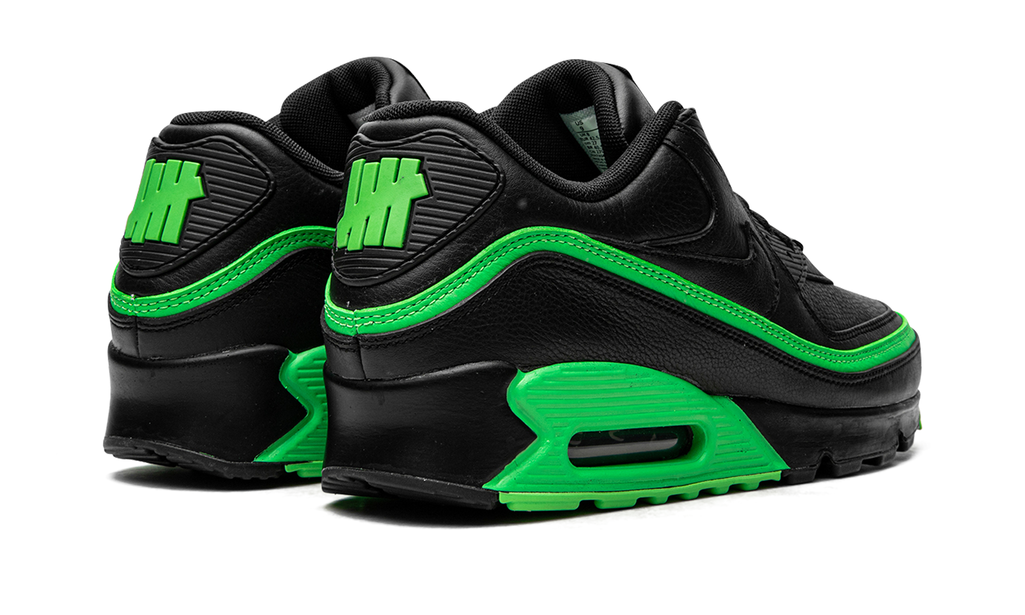Air Max 90 / Undftd "undefeated Black/green" - 3