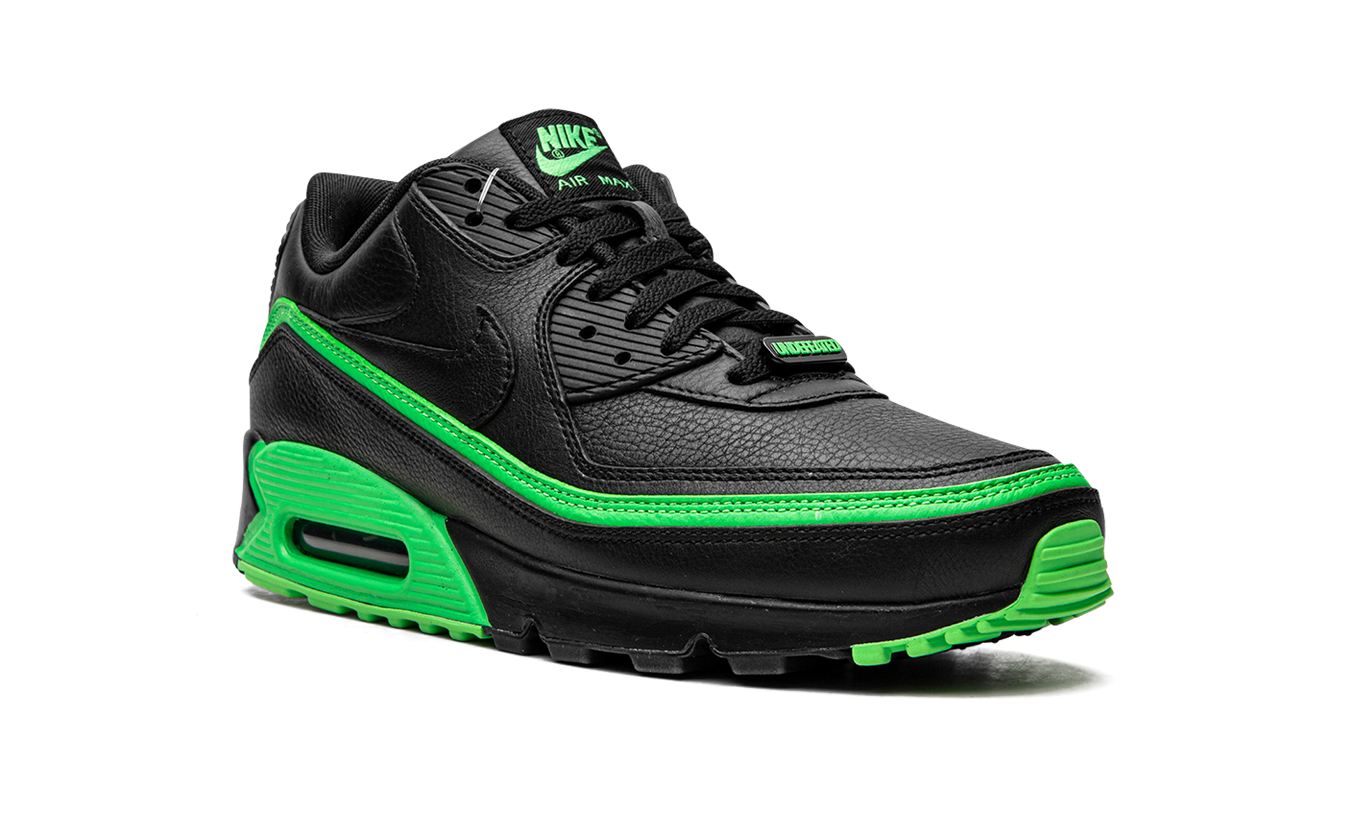 Air Max 90 / Undftd "undefeated Black/green" - 7