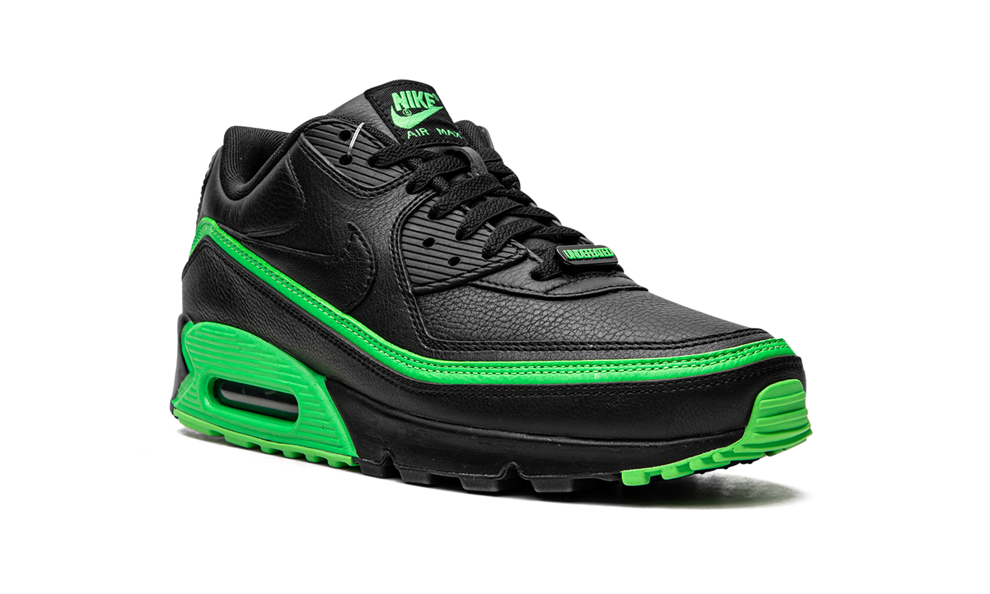 Air Max 90 / Undftd "undefeated Black/green" - 7